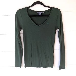 Ralph Lauren Long Sleeve V Neck